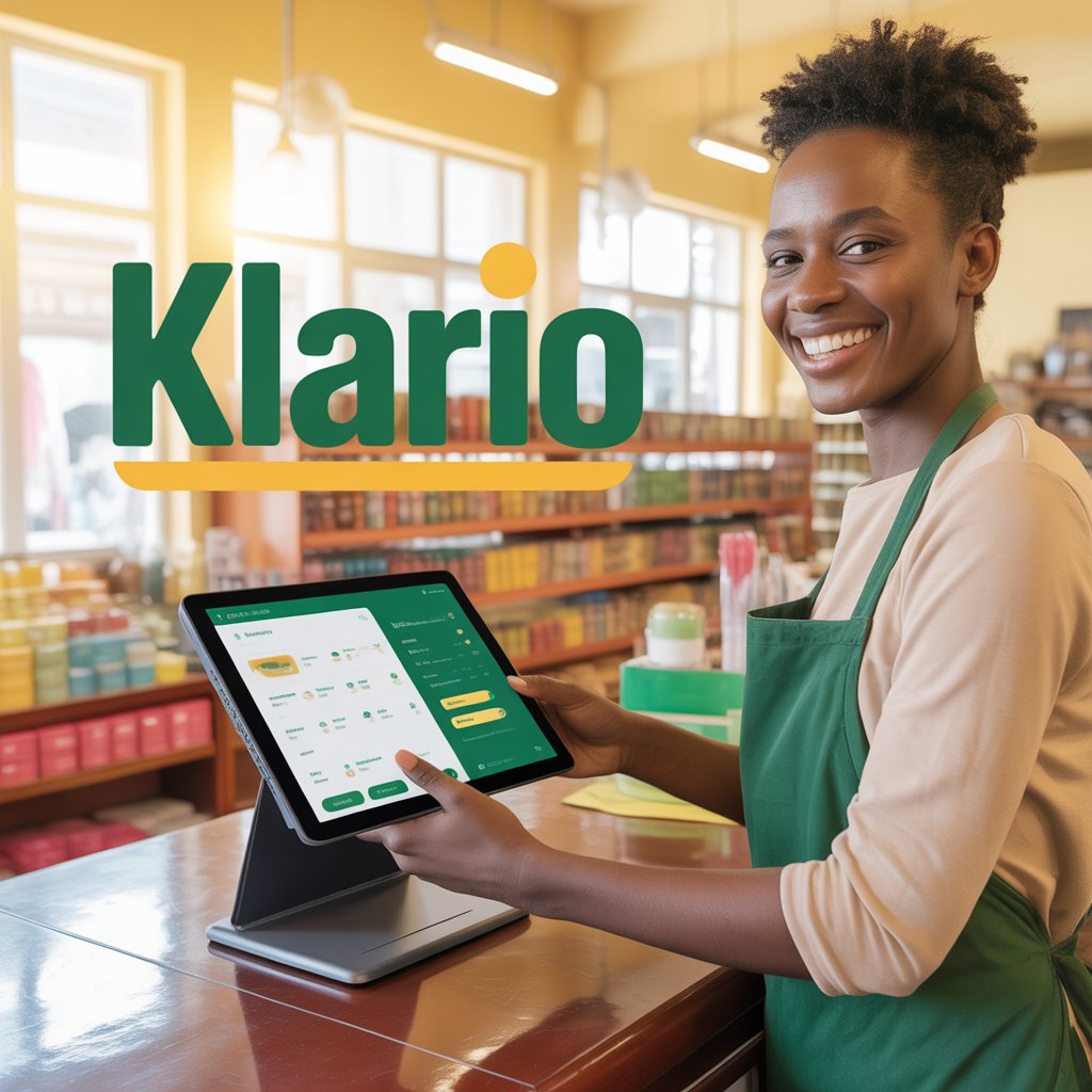 Klario POS en utilisation dans une boutique sénégalaise